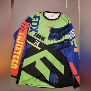 Fox Multicolor Graphic Long Sleeve Tee